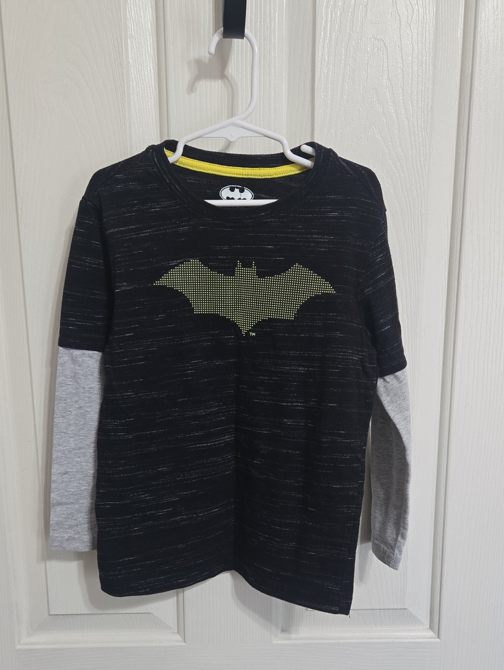 Batman long sleeve shirt with 3d logo